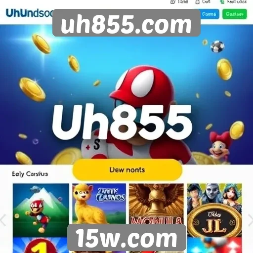 Comparação entre uh855.com e outros sites de jogos