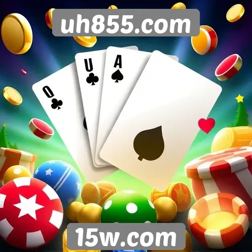 Variedade de jogos disponíveis no uh855.com