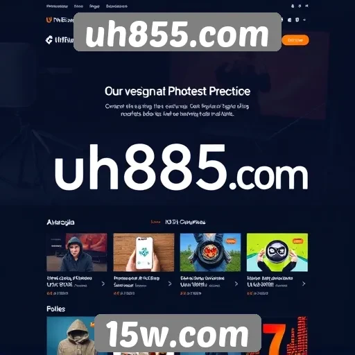 Avaliação do design visual e usabilidade do site uh855.com